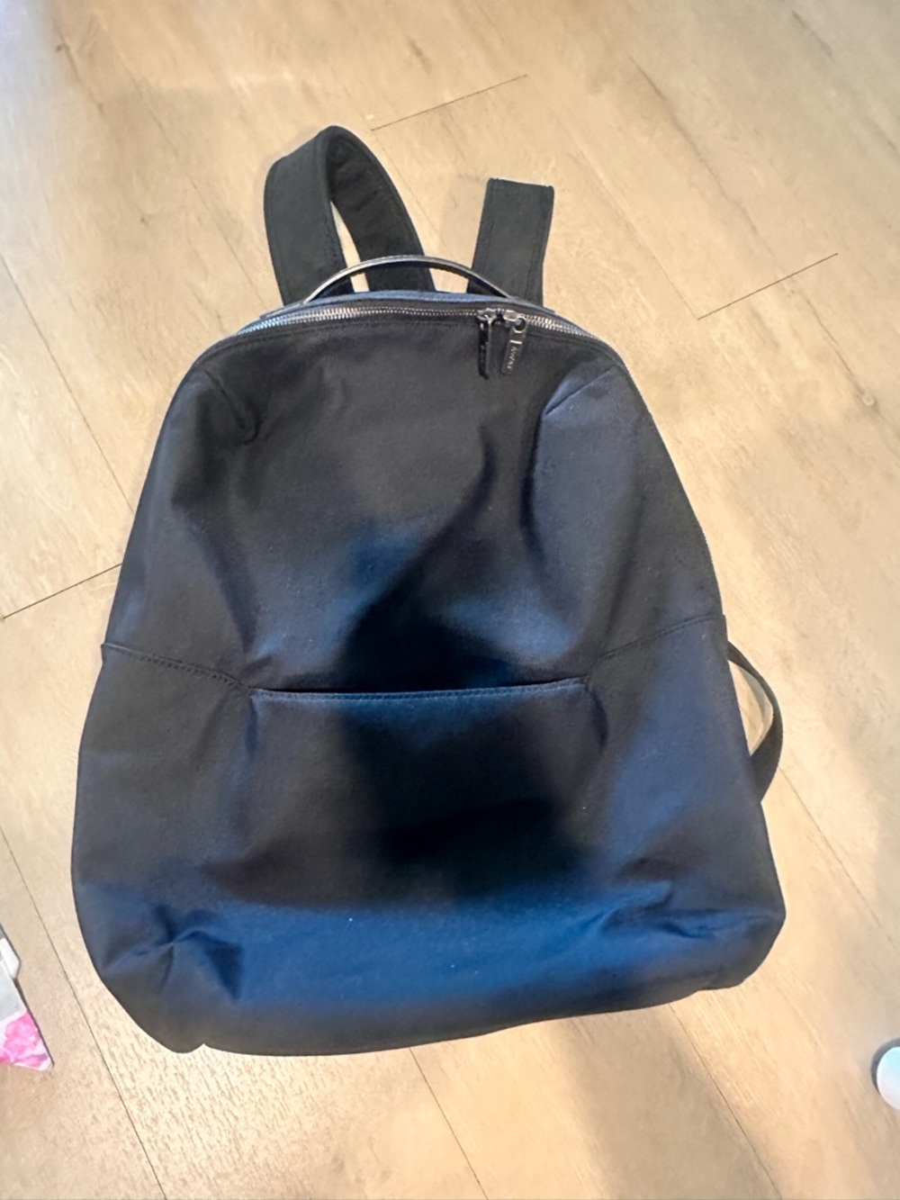Away Black Minimalist Backpack